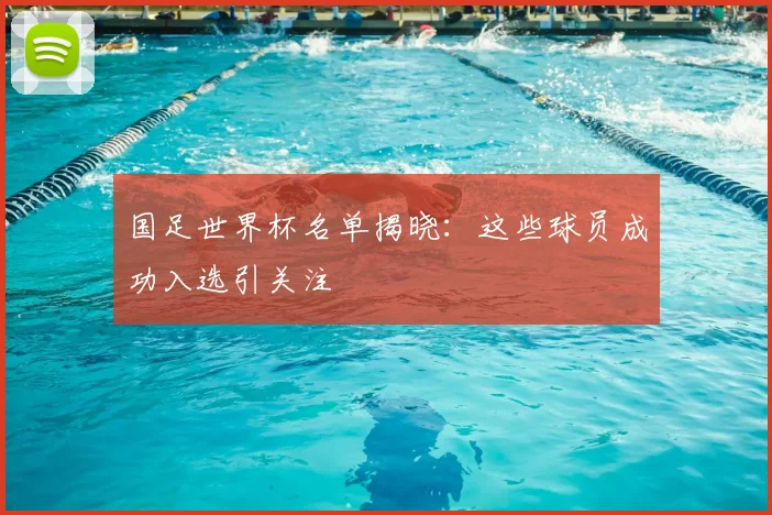 国足世界杯名单揭晓：这些球员成功入选引关注