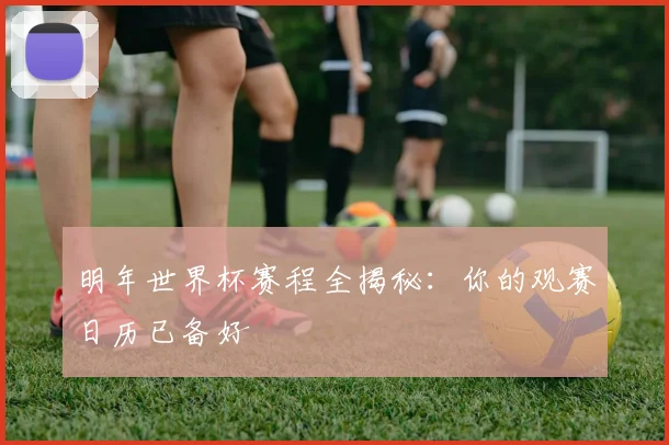 明年世界杯赛程全揭秘：你的观赛日历已备好